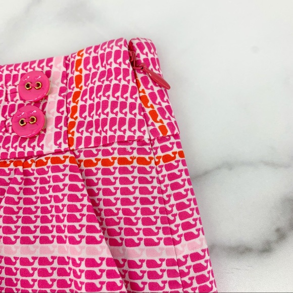 VINEYARD VINES Skirt Whale Stripe Rhododendron NWT - Picture 8 of 16